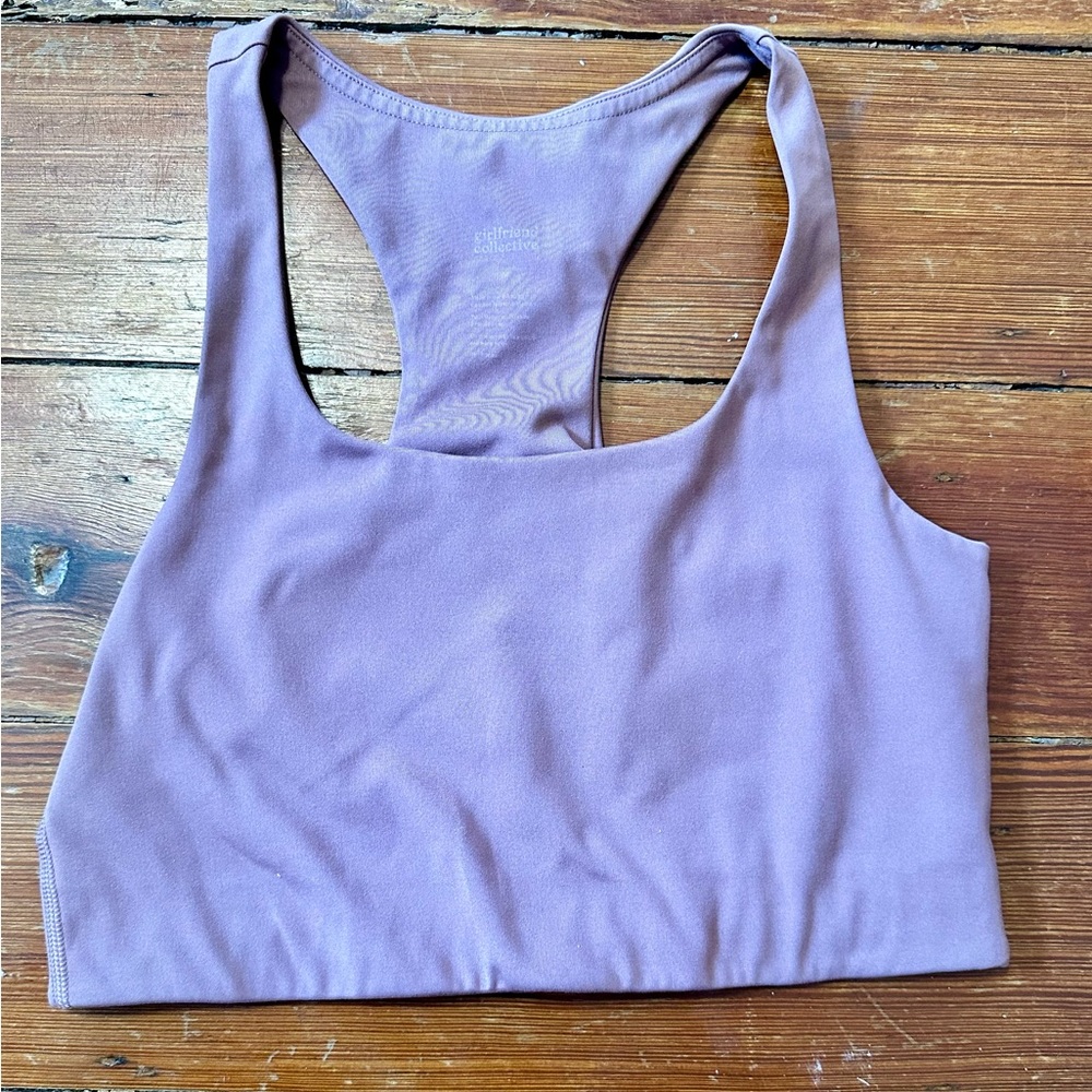 Girlfriend Collective Paloma Bra M in Mauve